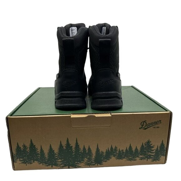 Danner Mens Tactical Lookout Boots Black Leather Lace Up Round Toe 7 D New - Picture 12 of 15